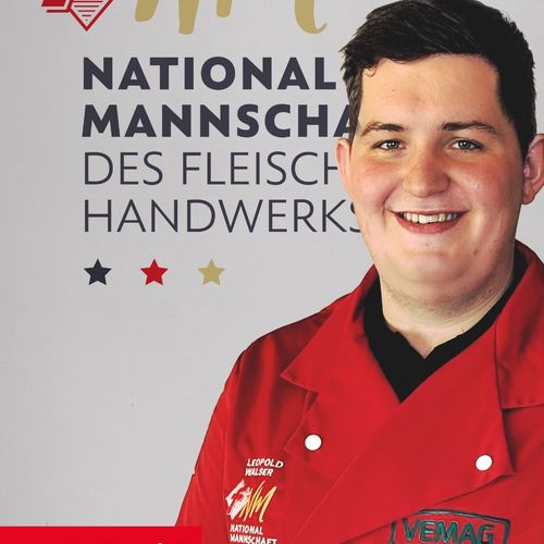 Heute stellen wir euch Leopold Walser vor. Leopold ist Mitglied der Nationalmannschaft im Fleischerhandwerk und zeigt,...