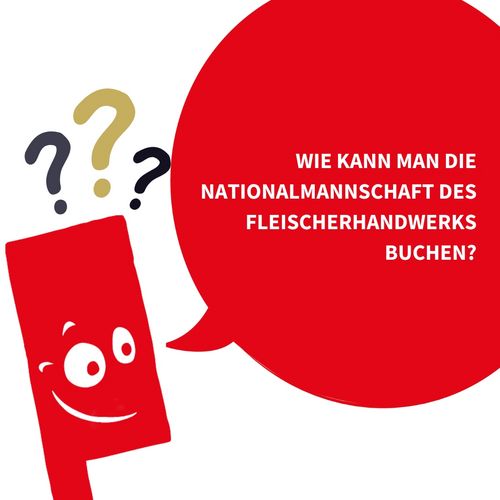 Ziel ist es, das Fleischerhandwerk in Schulen, auf Messen, in der Politik und bei großen Veranstaltungen zu präsentieren... Ziel ist es, das Fleischerhandwerk in Schulen, auf Messen, in der Politik und bei großen Veranstaltungen zu präsentieren...